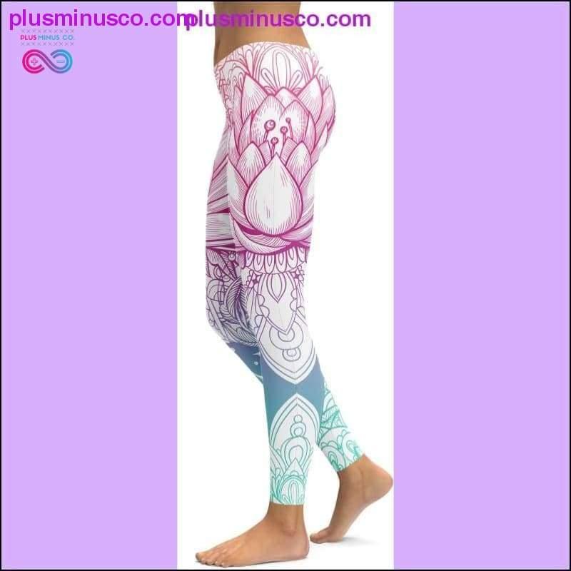 Женские узкие леггинсы для йоги с мозаикой пейсли, напечатанные на 3D-принтере - plusminusco.com
