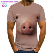 3D-T-Shirts von guter Qualität, modisch, atmungsaktiv, bequem, Biene – plusminusco.com