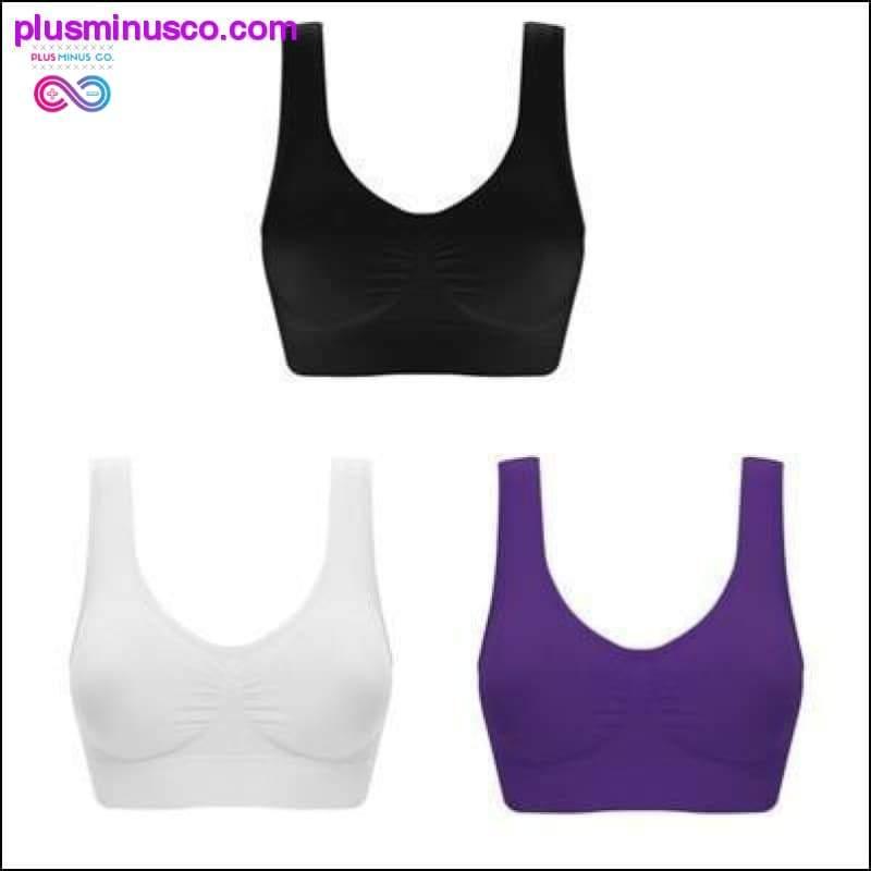 3pcs Sexy Seamless Bra bras For Women No Pad Plus Pize Push - plusminusco.com
