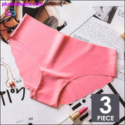 3pcs/lot Sexy Panties For Women Briefs Set Seamless Lingerie - plusminusco.com