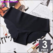 3pcs/lot Sexy Panties For Women Briefs Set Seamless Lingerie - plusminusco.com