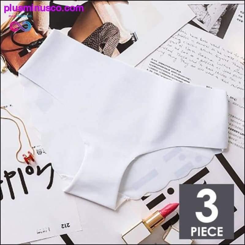 3pcs/lot Sexy Panties For Women Briefs Set Seamless Lingerie - plusminusco.com