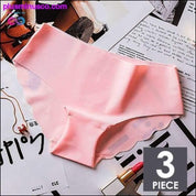 3pcs/lot Sexy Panties For Women Briefs Set Seamless Lingerie - plusminusco.com