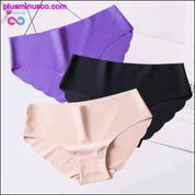 3pcs/lot Sexy Panties For Women Briefs Set Seamless Lingerie - plusminusco.com
