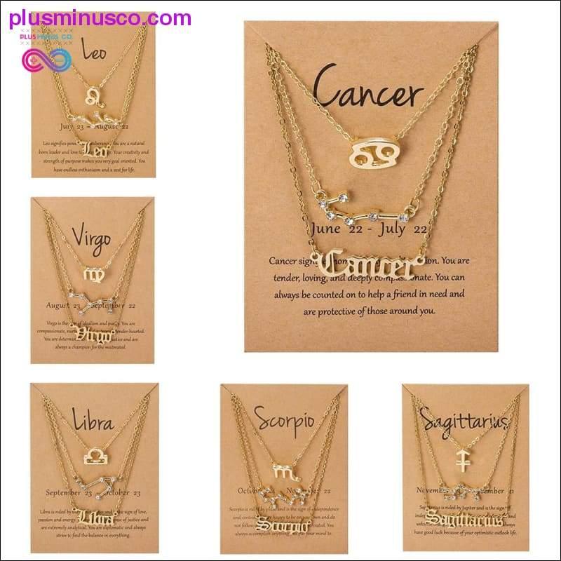 Set Cardboard Star Zodiac Sign Pendant 12 Constellation - plusminusco.com