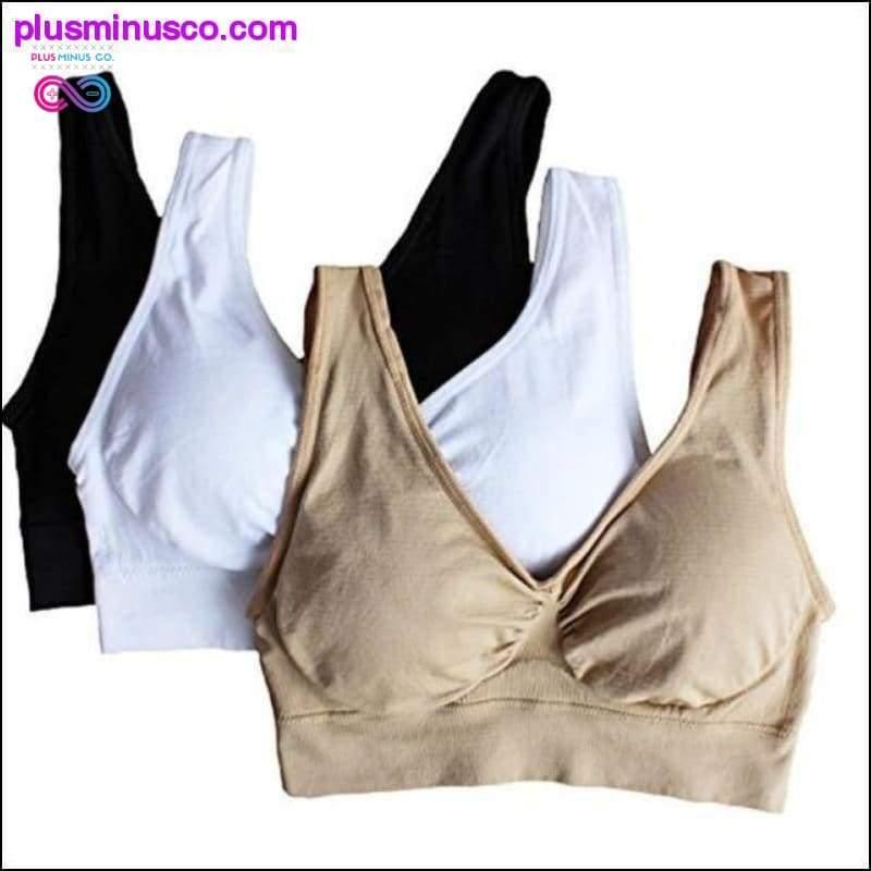set sexy genie bra With Pads Seamless push up bra plus - plusminusco.com