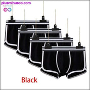 4 pcs/lot Men Underwear boxer cotton Cuecas Boxers Mens - plusminusco.com