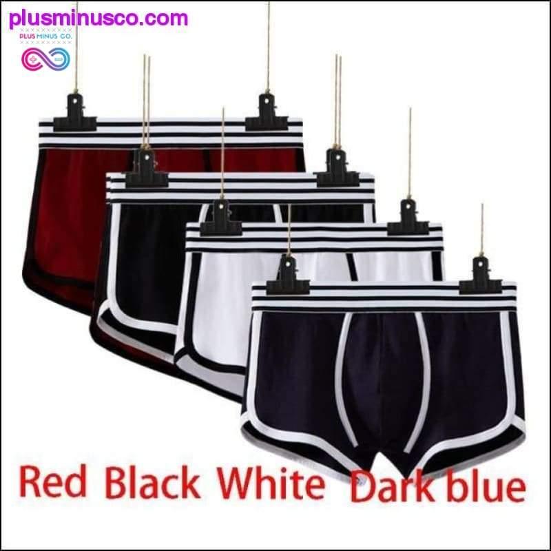 4 pcs/lot Men Underwear boxer cotton Cuecas Boxers Mens - plusminusco.com
