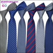 46 Kolor Wyprzedaż 7CM Męskie krawaty Poliestrowe plamy w paski Polka - plusminusco.com