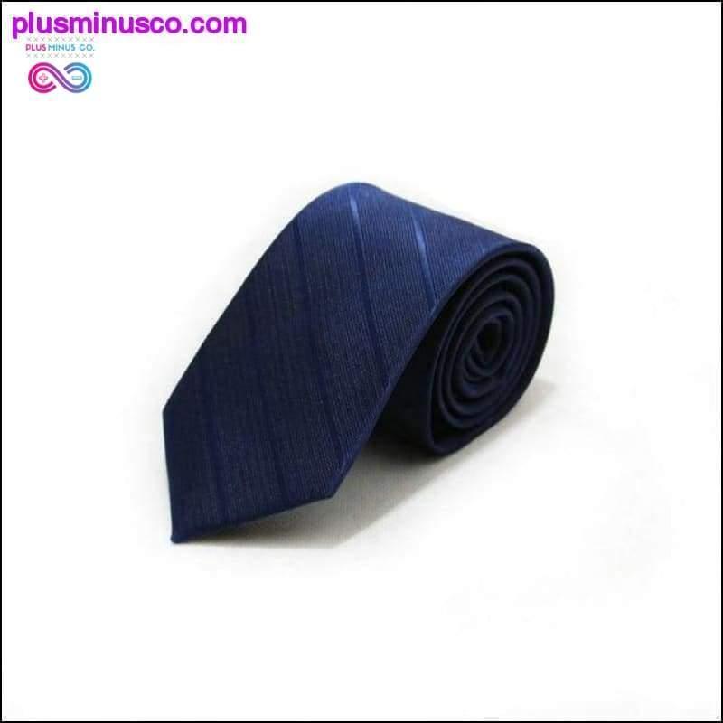 Распродажа, 46 цветов, мужские галстуки 7 см в полоску из полиэстера в полоску - plusminusco.com