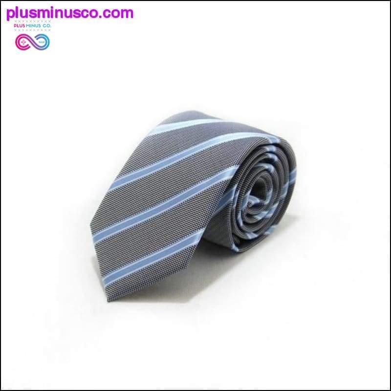 46 Color Sale 7CM Men Ties Polyester Stain Stripes Polka - plusminusco.com