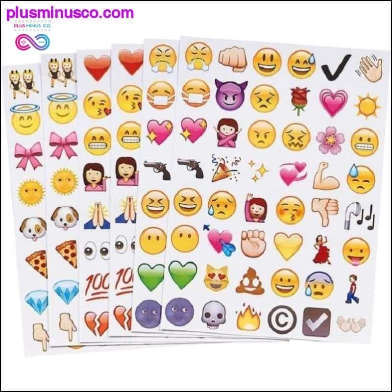 48 Emoji límmiðapakki - plusminusco.com