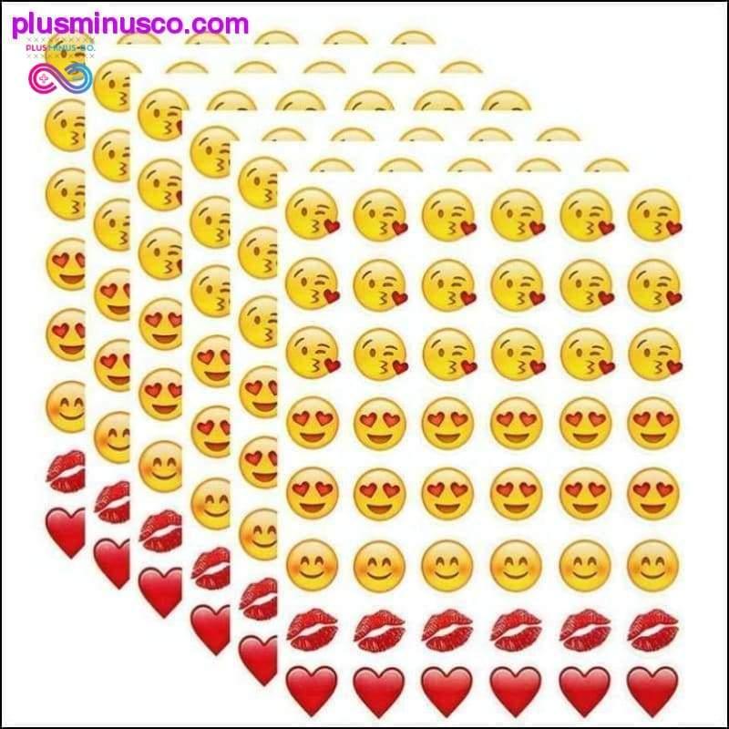 48 Emoji-klistremerkepakke - plusminusco.com