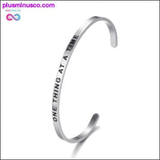 4mm Fashion Inspirational Bracelet Bangle "Love - plusminusco.com