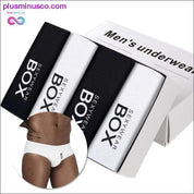 4Pcs/lot Men Briefs Cotton Sexy Underwear Men Jockstrap - plusminusco.com