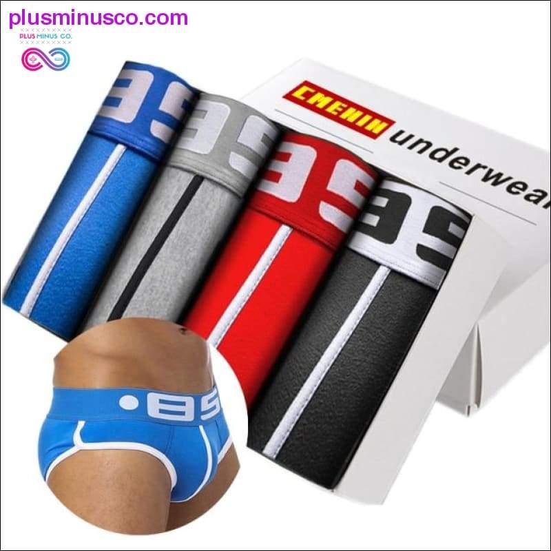 lot Men Briefs Cotton Sexy Underwear Men Jockstrap - plusminusco.com