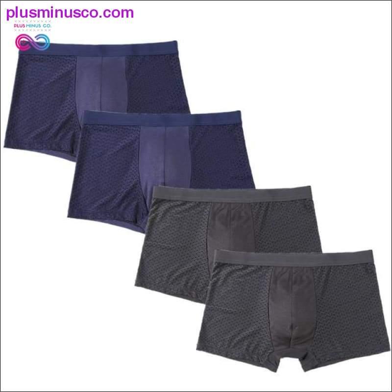 4pcs/Lot Men's Panties Male Underpants Man Pack Shorts - plusminusco.com