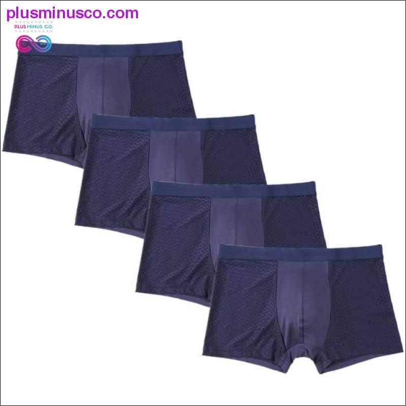 4pcs/Lot Men's Panties Male Underpants Man Pack Shorts - plusminusco.com