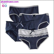 4pcs/lot Pambabae Panties Cotton Lace edge Briefs Pambabae - plusminusco.com
