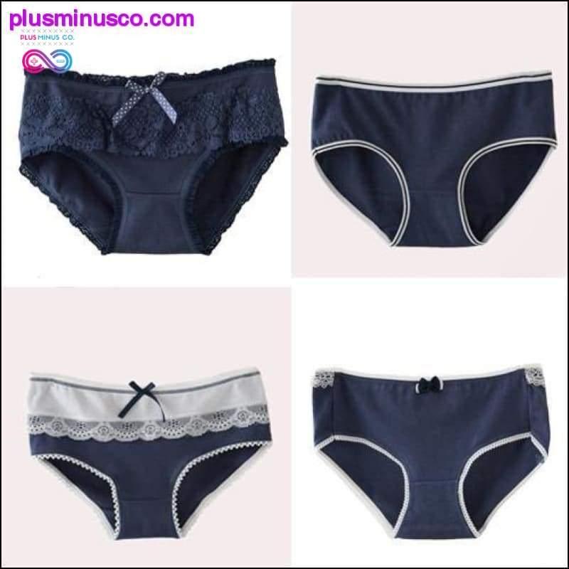 lot Women's Panties Cotton Lace edge Briefs Female - plusminusco.com