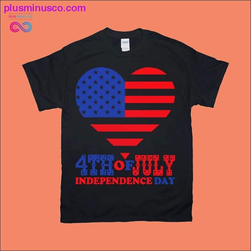 4th of July | Independence Day | Heart American Flag - plusminusco.com