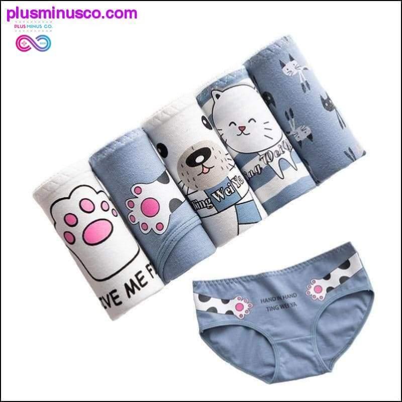 5Pcs/lot Bagong Panties Pambabae Underwear Cotton Briefs Seamless - plusminusco.com