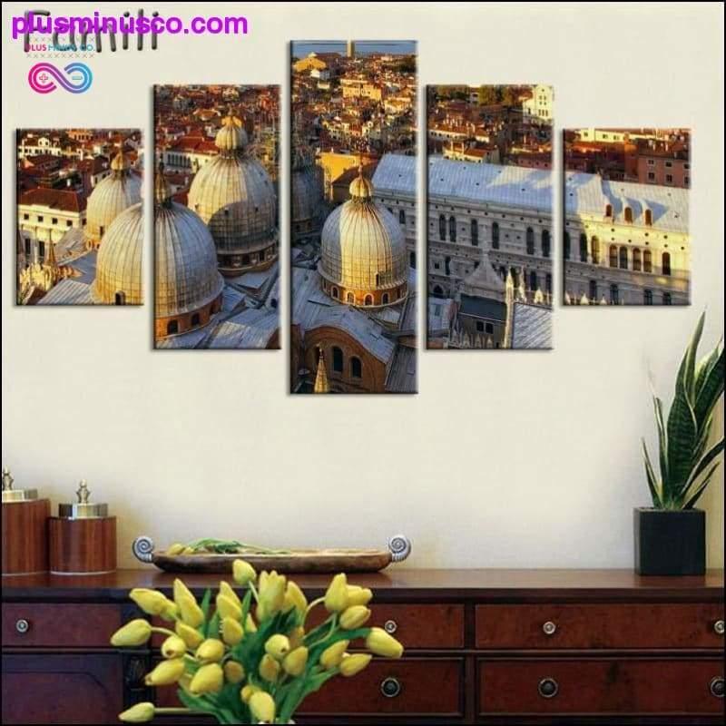 set Tuscany Italy Meadows flowers nature landscape - plusminusco.com