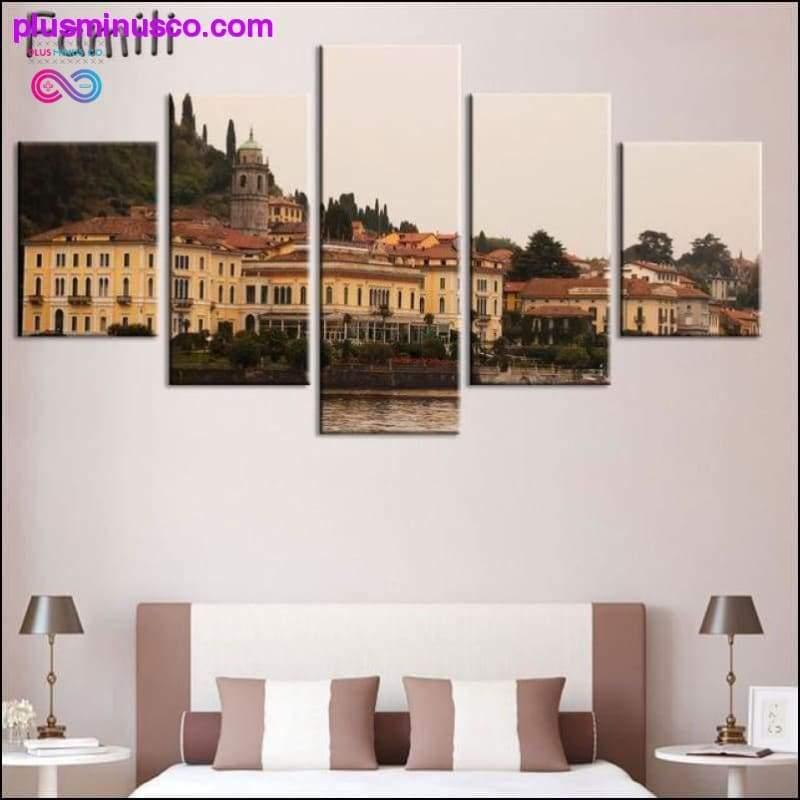 set Tuscany Italy Meadows flowers nature landscape - plusminusco.com