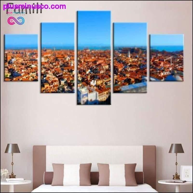 set Tuscany Italy Meadows flowers nature landscape - plusminusco.com