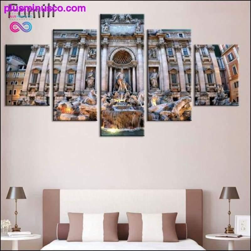 set Tuscany Italy Meadows flowers nature landscape - plusminusco.com