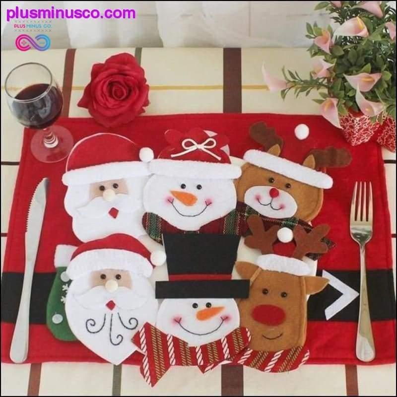 Decoração de Natal com tapete de 60 * 40 cm em PlusMinusCo.com - plusminusco.com