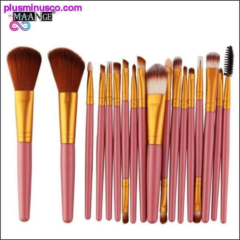 6/15/18Pcs Beauty Makeup Brushes Набор от инструменти за пудра, очи - plusminusco.com