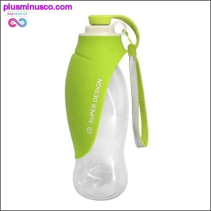 Botella de agua portátil deportiva para perros de 650 ml expandible - plusminusco.com