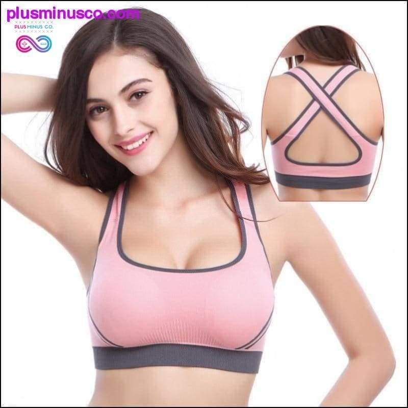 7 colors High Stretch Breathable Sports Bra Top Fitness - plusminusco.com