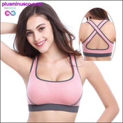 7 colors High Stretch Breathable Sports Bra Top Fitness - plusminusco.com