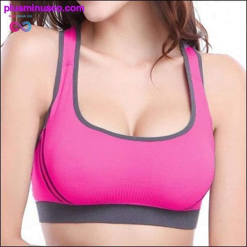 7 colors High Stretch Breathable Sports Bra Top Fitness - plusminusco.com