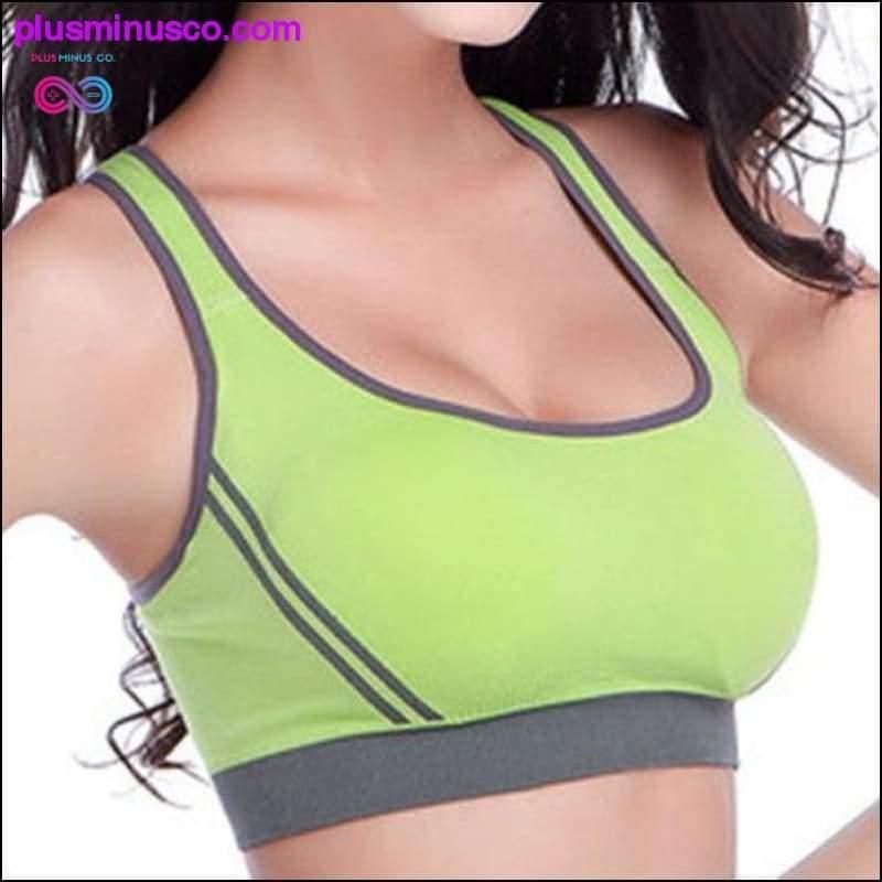 7 colors High Stretch Breathable Sports Bra Top Fitness - plusminusco.com