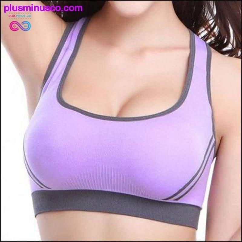 7 colors High Stretch Breathable Sports Bra Top Fitness - plusminusco.com