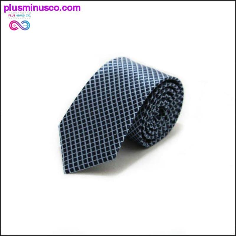 7CM Stripes Plaids Dots Classic Men Ties Polyester Silk - plusminusco.com