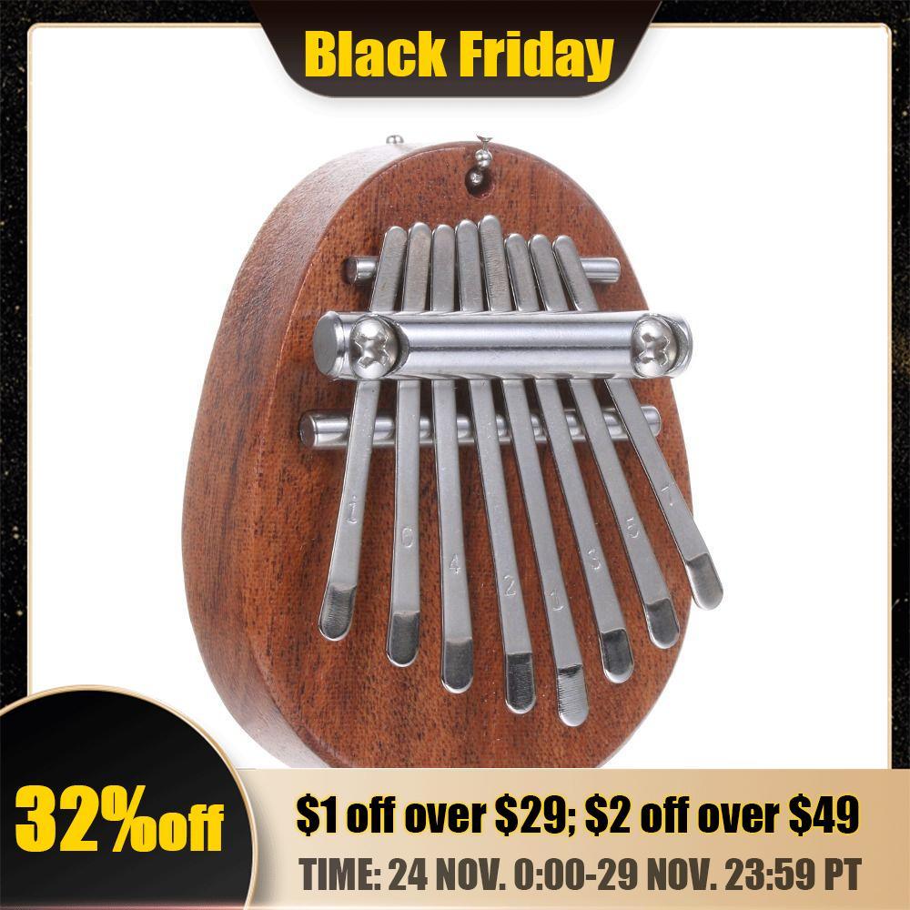 8 Keys Mini Kalimba Thumb Piano Portable Exquisite Finger Harp Easy to Learn Musical Finger Piano Instrument Beginner Gifts - plusminusco.com