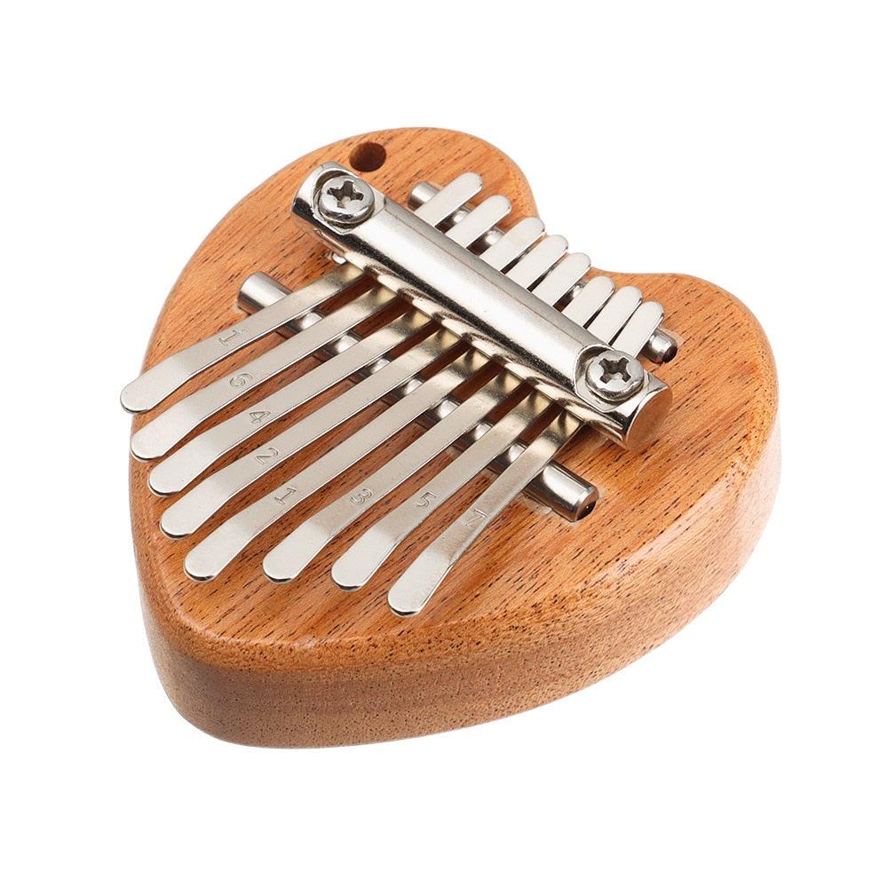 8 Keys Mini Kalimba Thumb Piano Portable Exquisite Finger Harp Easy to Learn Musical Finger Piano Instrument Beginner Gifts - plusminusco.com
