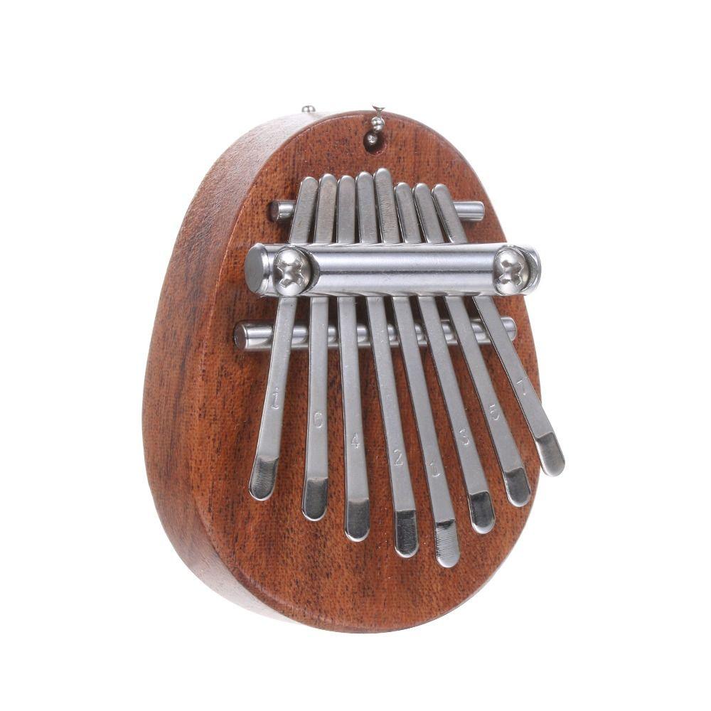 Mini Piano de pulgar Kalimba de 8 teclas, arpa de dedo exquisita portátil, instrumento Musical de Piano de dedo fácil de aprender, regalos para principiantes - plusminusco.com