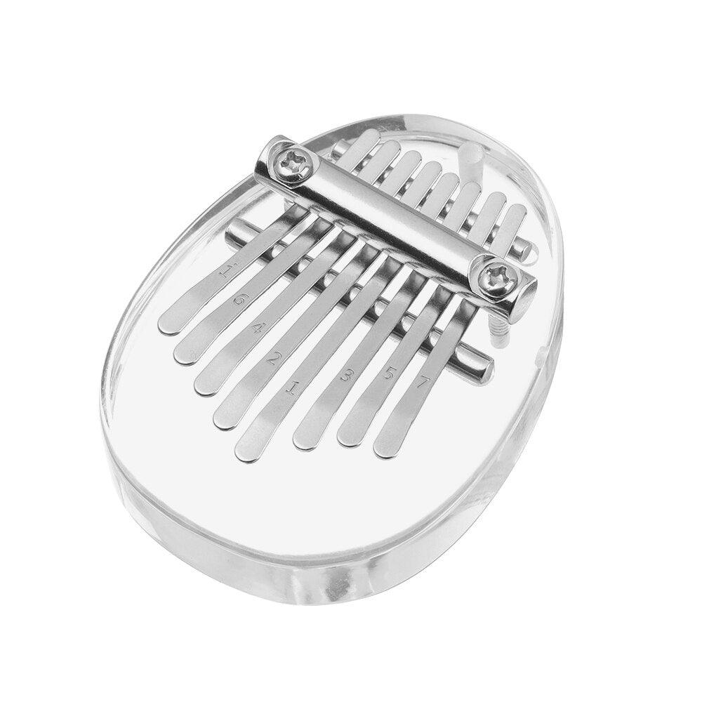 8 Keys Mini Kalimba Thumb Piano Portable Exquisite Finger Harp Easy to Learn Musical Finger Piano Instrument Beginner Gifts - plusminusco.com