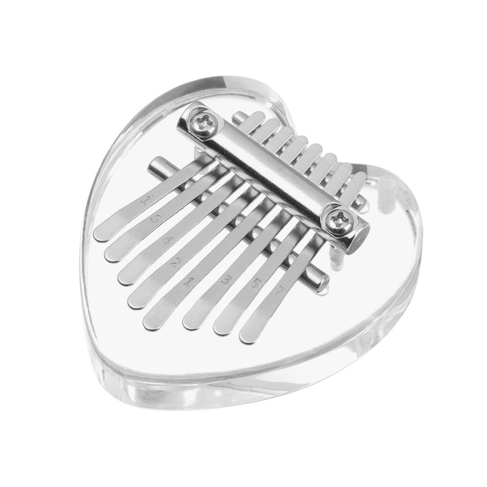 8 Keys Mini Kalimba Thumb Piano Portable Exquisite Finger Harp Easy to Learn Musical Finger Piano Instrument Beginner Gifts - plusminusco.com