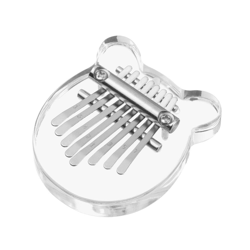 8 Keys Mini Kalimba Thumb Piano Portable Exquisite Finger Harp Easy to Learn Musical Finger Piano Instrument Beginner Gifts - plusminusco.com