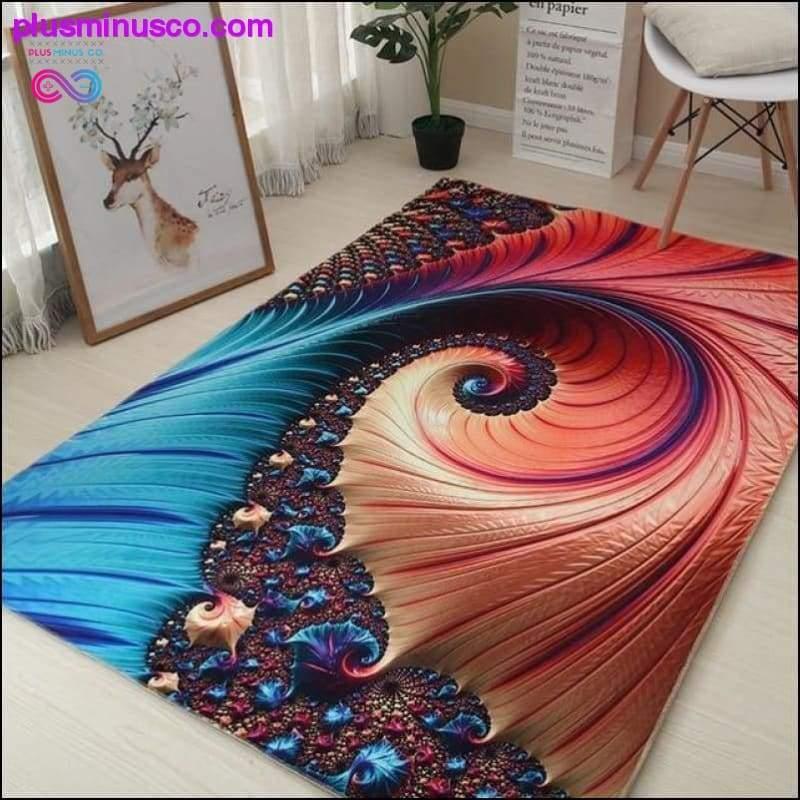 80*120cm Decorative 3D Printing Anti-Slip Rug or Carpet for - plusminusco.com