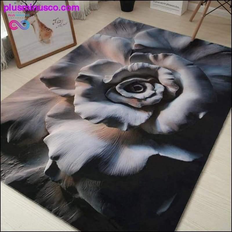 80*120cm Decorative 3D Printing Anti-Slip Rug or Carpet for - plusminusco.com