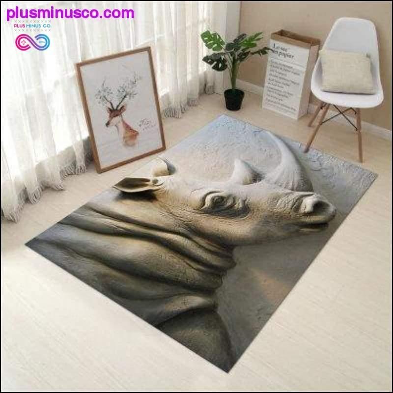 80*120cm Decorative 3D Printing Anti-Slip Rug or Carpet for - plusminusco.com