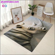 80*120 cm dekorativt 3D-udskrivning anti-skrid tæppe eller tæppe til - plusminusco.com