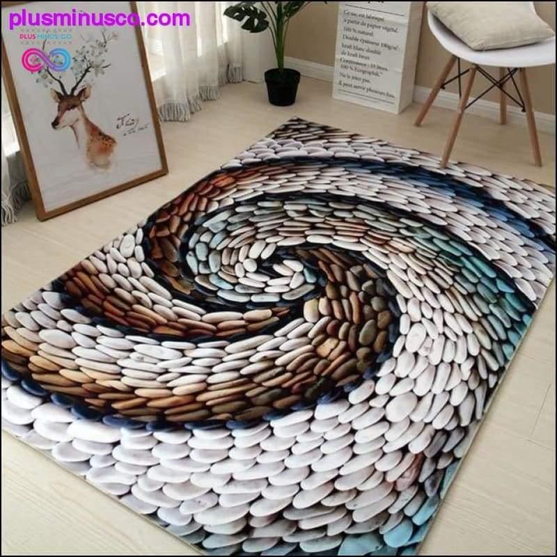 80*120cm Decorative 3D Printing Anti-Slip Rug or Carpet for - plusminusco.com